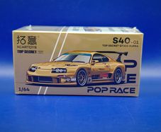 Pop Race S40-01 Top Secret GT300 Supra, new, sealed.
