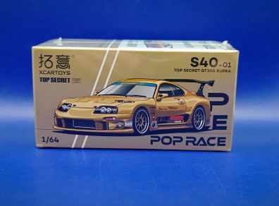 Pop Race S40-01 Top Secret GT300 Supra, new, sealed.