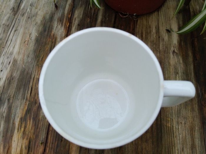 Old Carrigaline pottery mug, Irish farmhouse pottery