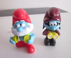 Burger King Smurfs Papa /Moxie Figures 2024