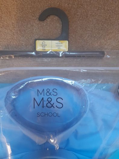 Marks and Spencer Boys 2 pack slim fit school ultimate shirts BNWT 6-7 years T