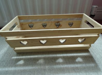 2 x wooden boxes, storage, boxes,