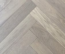 All new herringbone laminated flooring