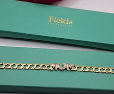 9 ct yellow gold bracelet