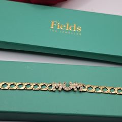 9 ct yellow gold bracelet