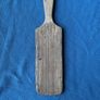 Single antique ribbed butter pat Image 3
