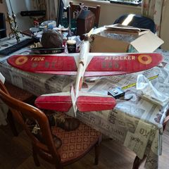 Vintage Very Large Airplane FROG Attacker 325, Ideal for an eye catcher Display, Collection