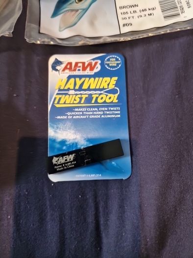 afw fishing tool and wires