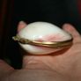 Vintage Genuine Clam Shell Compact Beautiful 2,4" Image 5