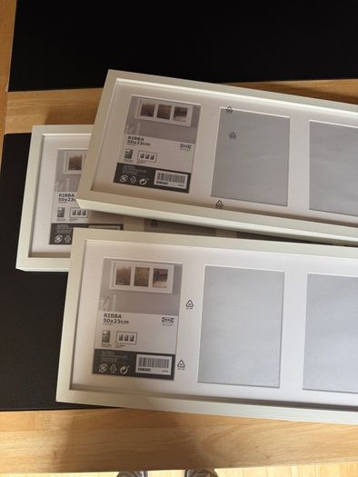 IKEA Ribba Frames x 3