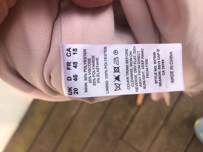 Planet Pink Dress Size 18