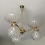 Vintage Waterford Crystal & Brass Chandeliers (Matching Pair - Fully Marked) Image 2