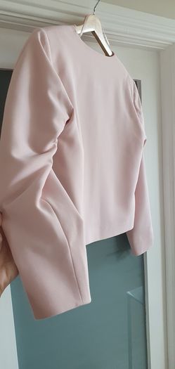 V by VERY pink scallop trim jacket Sz 14 - Bnwt Rrp 60