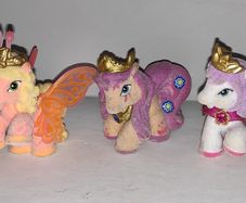 3 Filly collectible ponies: Filly Butterfly, Filly Witchy, Filly Elves Zephyra