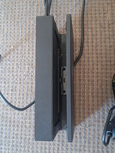 Portable Nitendo Switch, charging dock.