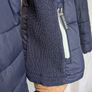 Superdry Women's Navy Padded Hooded Jacket Size L Image 3