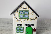 Handcrafted tiny wooden house!