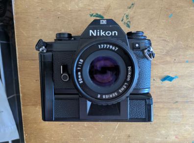 Nikon EM 35mm film camera