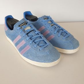Adidas originals blue grass trainers size 9.5 EU 44