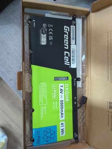 Green Cell DXGH8 Laptop Battery for selected Dell laptops