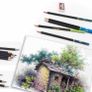 Coloured Pencils for Adults, 96pcs Art Kit with Drawing Pencils in Big Pencil Case Zip-Up Set Easy to Store and Protect Image 4