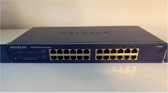 NETGEAR ProSafe 24-Port Gigabit Ethernet Switch