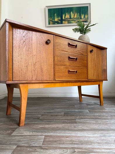 Vintage Retro Mid Century Teak Sideboard