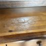 Solid Wood Console Table with Matching Mirror Image 6