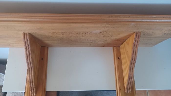 hardwood shelf