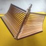 Mid Century Modern Bamboo and teak Fruit Basket Image 2