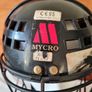 Vintage mycro huring helmet Size 11-17 years black In excellent condition Image 5