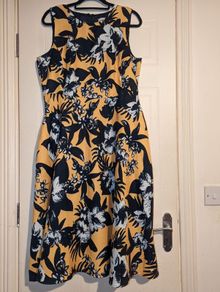 amazing floral midi dress from Marc Angelo