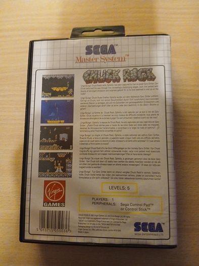 Chuck Rock Master System