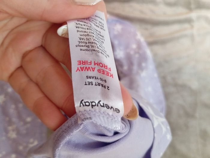 girls wear pyjamas.  2pairs in bundle