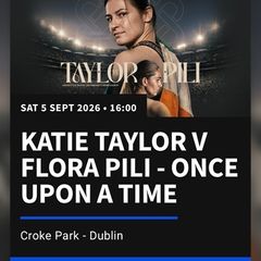 Katie Taylor vs Flora Pili tickets