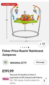 Reserved Baby Bouncer