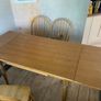 extendable dining room table & chairs for sale & collection Image 2