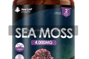 New Leaf Sea Moss Tablets Extract, Sea Moss Supplement 120 Tablets