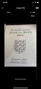 Football Association Book 1952-53