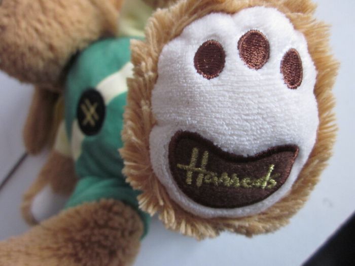 Harrods London Superhero Dog Puppy Plush