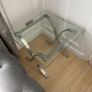 Glass coffee table & 2 side tables Image 2