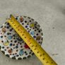 Mexican Signed Ceramic candle holder. Image 2