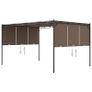 Garden Gazebo 4x3m with Side Curtains Image 2