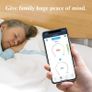 Pulse Oximeter Bluetooth, Oxygen Saturation Monitor, Wireless Blood Oxygen Monitor with Audio Reminder on Device & Smartphone Free APP, Meter SpO2 Pulse Rate for Adult Tracker Rechargeble Image 2