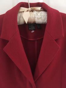 Red Wool Coat