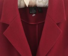 Red Wool Coat