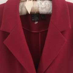 Red Wool Coat