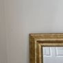 Gold mirror w 50cm x h140cm . Beautiful piece no marks. Image 2