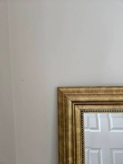 Gold mirror w 50cm x h140cm . Beautiful piece no marks.