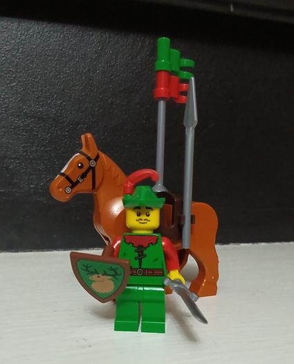 Lego FORESTMAN And HORSE Minifigures Lego Castle Lego Minifigures